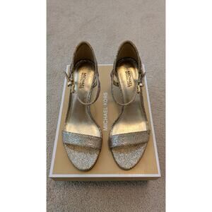 Michael Kors Simone Glitter Mid Sandal